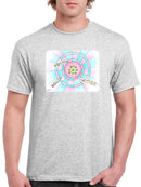 Needles And Virus T-shirt -Taher Saoud Designs