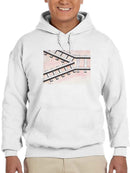 Two Way Railroad Hoodie or Sweatshirt -Taher Saoud Designs