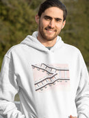 Two Way Railroad Hoodie or Sweatshirt -Taher Saoud Designs