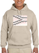 Two Way Railroad Hoodie or Sweatshirt -Taher Saoud Designs