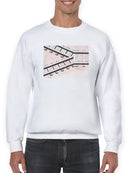 Two Way Railroad Hoodie or Sweatshirt -Taher Saoud Designs