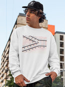 Two Way Railroad Hoodie or Sweatshirt -Taher Saoud Designs