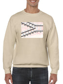 Two Way Railroad Hoodie or Sweatshirt -Taher Saoud Designs