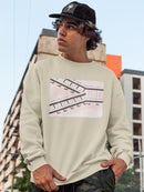Two Way Railroad Hoodie or Sweatshirt -Taher Saoud Designs