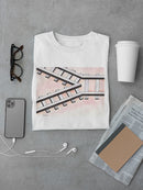 Two Way Railroad T-shirt -Taher Saoud Designs