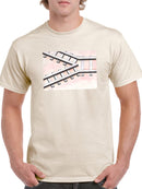 Two Way Railroad T-shirt -Taher Saoud Designs