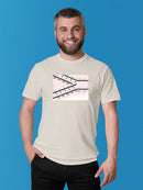 Two Way Railroad T-shirt -Taher Saoud Designs