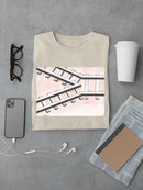 Two Way Railroad T-shirt -Taher Saoud Designs