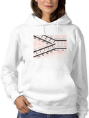 Two Way Railroad Hoodie or Sweatshirt -Taher Saoud Designs