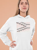 Two Way Railroad Hoodie or Sweatshirt -Taher Saoud Designs