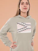 Two Way Railroad Hoodie or Sweatshirt -Taher Saoud Designs