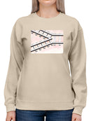 Two Way Railroad Hoodie or Sweatshirt -Taher Saoud Designs