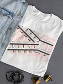 Two Way Railroad T-shirt -Taher Saoud Designs