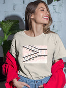 Two Way Railroad T-shirt -Taher Saoud Designs