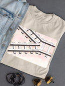 Two Way Railroad T-shirt -Taher Saoud Designs