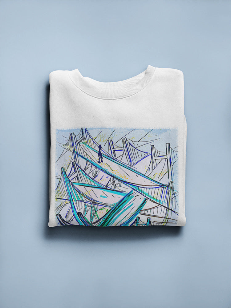 A Pile Of Bridges Sweatshirt -Oguz Gurel Designs