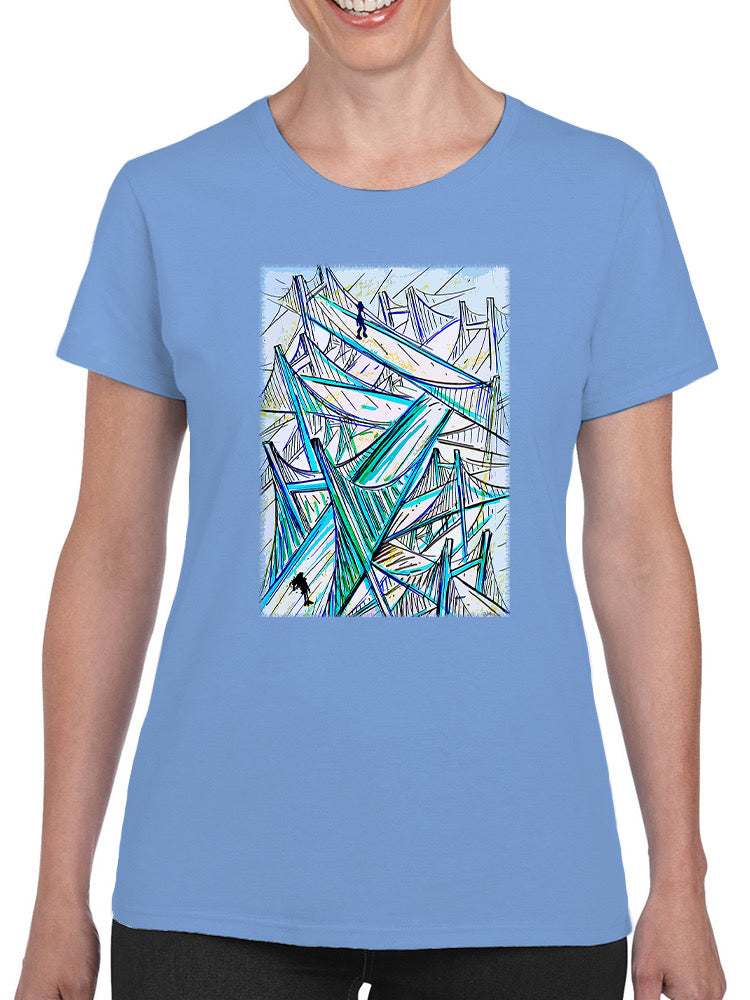 A Pile Of Bridges T-shirt -Oguz Gurel Designs