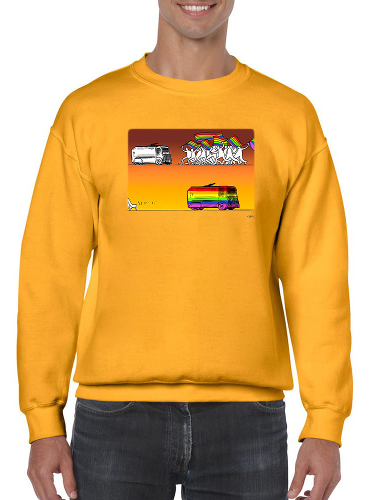 Diversity Bus Hoodie or Sweatshirt -Oguz Gurel Designs
