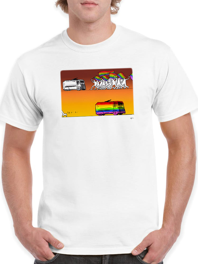 Diversity Bus T-shirt -Oguz Gurel Designs