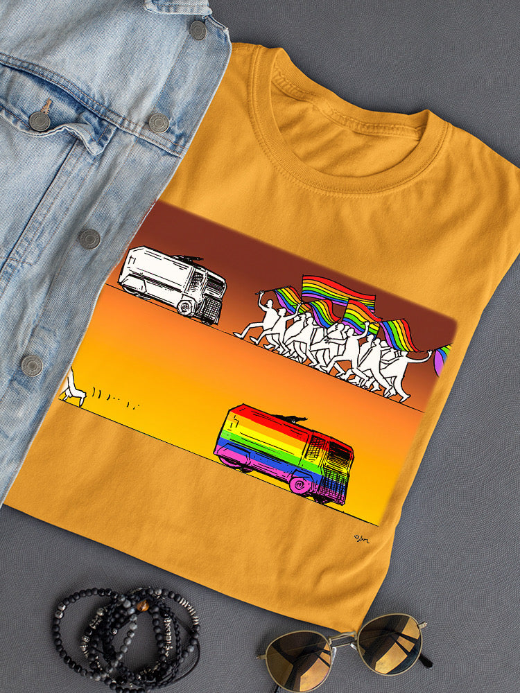 Diversity Bus T-shirt -Oguz Gurel Designs