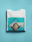 Fish In The Sea Sweatshirt -Oguz Gurel Designs