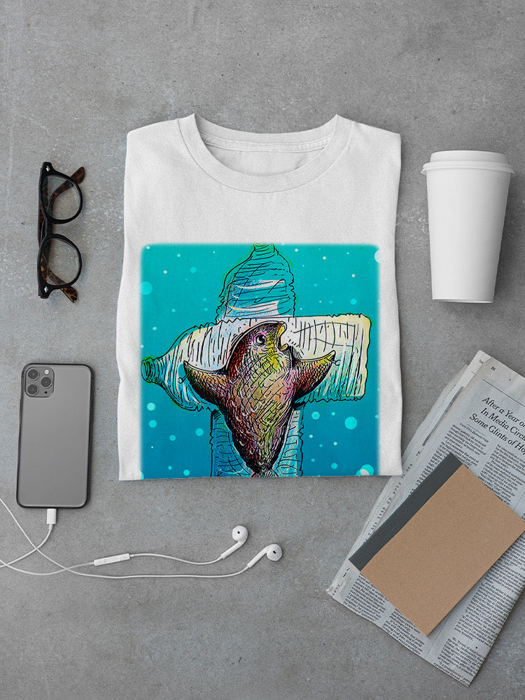Fish In The Sea T-shirt -Oguz Gurel Designs