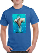 Fish In The Sea T-shirt -Oguz Gurel Designs