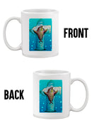 Fish In The Sea Mug -Oguz Gurel Designs