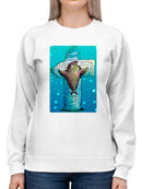 Fish In The Sea Sweatshirt -Oguz Gurel Designs