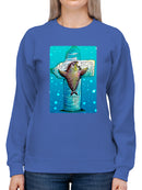 Fish In The Sea Sweatshirt -Oguz Gurel Designs