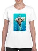 Fish In The Sea T-shirt -Oguz Gurel Designs