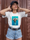 Fish In The Sea T-shirt -Oguz Gurel Designs