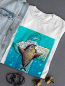 Fish In The Sea T-shirt -Oguz Gurel Designs