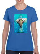 Fish In The Sea T-shirt -Oguz Gurel Designs