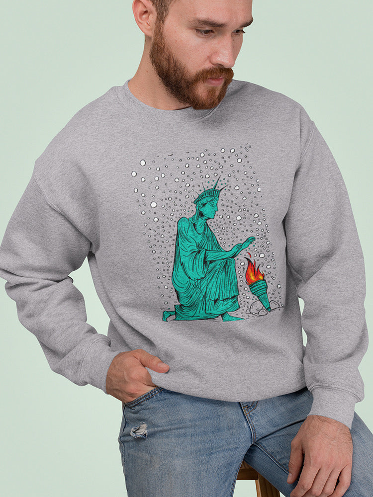 Hands Warming Up Sweatshirt -Oguz Gurel Designs