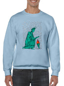 Hands Warming Up Sweatshirt -Oguz Gurel Designs