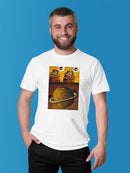 Spacial Hug T-shirt -Oguz Gurel Designs