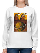 Spacial Hug Sweatshirt -Oguz Gurel Designs
