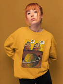 Spacial Hug Sweatshirt -Oguz Gurel Designs