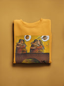 Spacial Hug Sweatshirt -Oguz Gurel Designs
