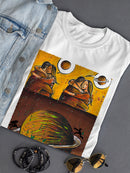 Spacial Hug T-shirt -Oguz Gurel Designs