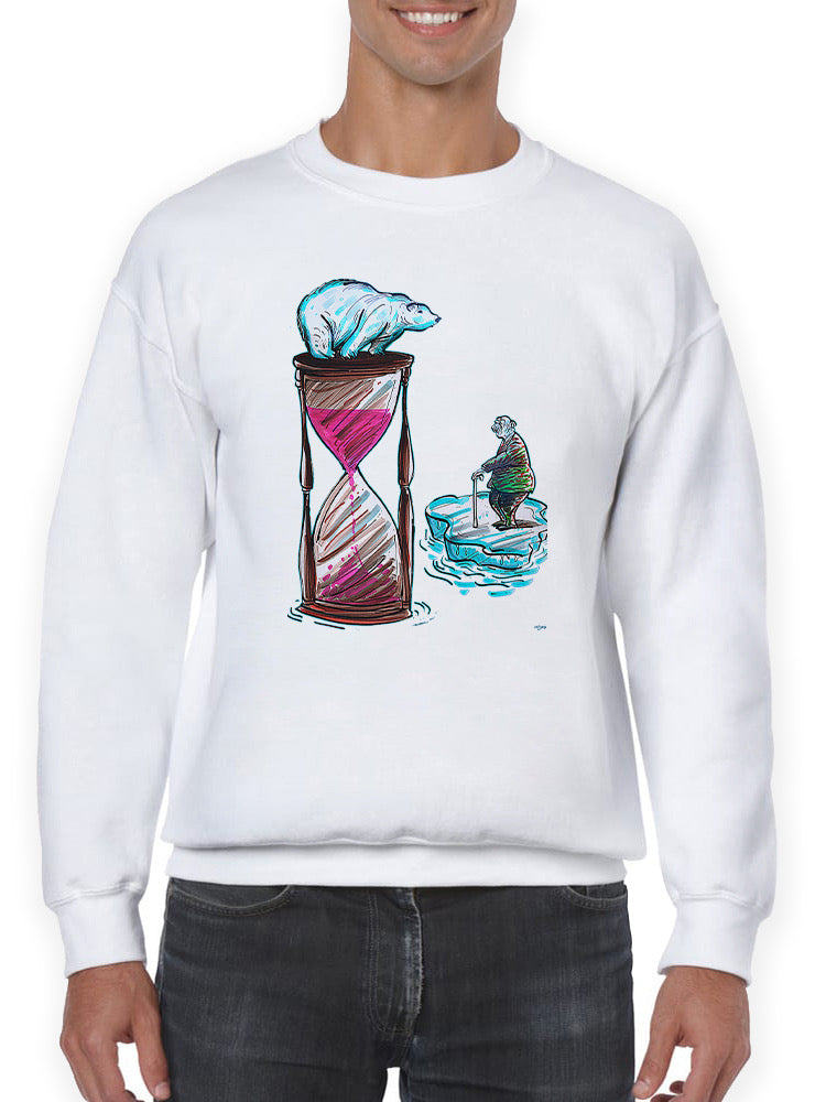 Melting Timer Sweatshirt -Oguz Gurel Designs