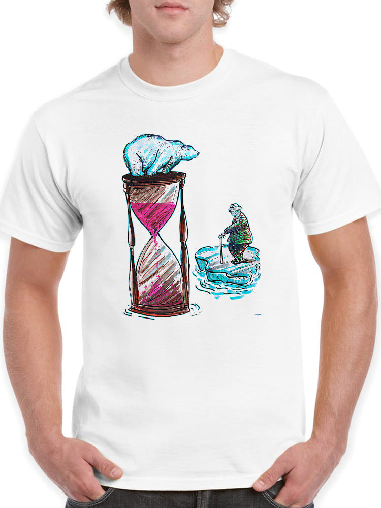 Melting Timer T-shirt -Oguz Gurel Designs