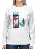 Melting Timer Sweatshirt -Oguz Gurel Designs