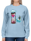 Melting Timer Sweatshirt -Oguz Gurel Designs