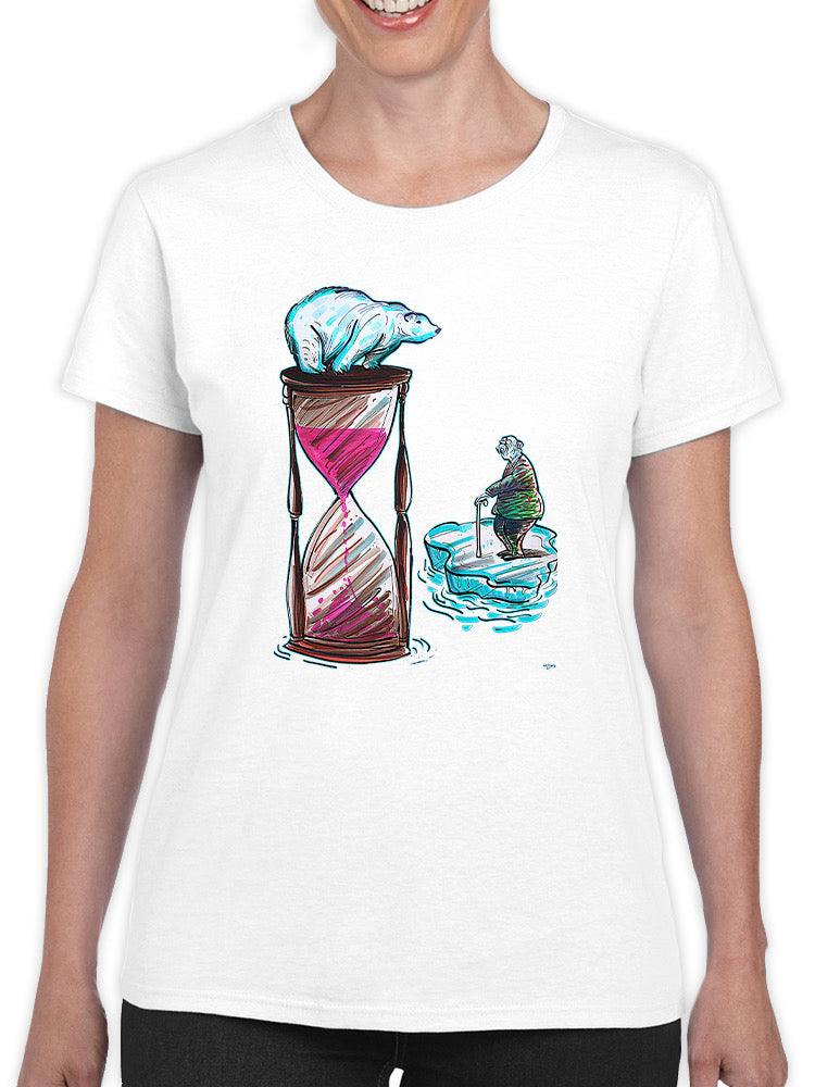 Melting Timer T-shirt -Oguz Gurel Designs