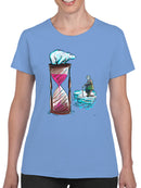 Melting Timer T-shirt -Oguz Gurel Designs