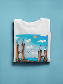 Wood Bridge Sweatshirt -Oguz Gurel Designs