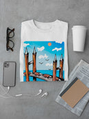 Wood Bridge T-shirt -Oguz Gurel Designs