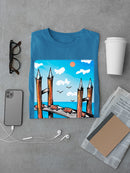 Wood Bridge T-shirt -Oguz Gurel Designs